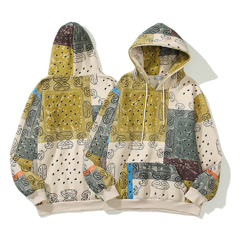 Mosaic Bandana Hoodie