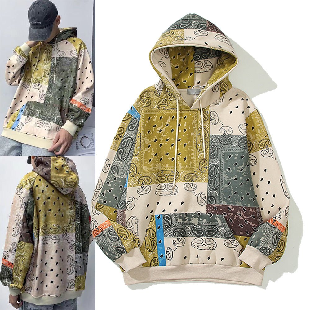 Mosaic Bandana Hoodie